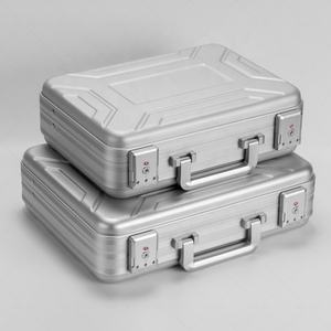 Maletín de Viaje de Aleación de Aluminio de 14 Pulgadas con Forro Personalizado, Equipo de Seguridad de Carcasa Rígida para <span class=keywords><strong>Transporte</strong></span> - Product Image 3