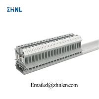 Connecteurs de câblage étanches en plastique pour rail DIN, bornes de connexion à vis UK, blocs de bornes pour câbles électriques - Prix usine Chine