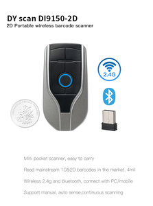 Xách tay không dây 2.4Ghz CMOS tiện dụng 1D 2D Máy Quét Mã Vạch Mini QR code Reader BT có sẵn - Product Image 4
