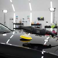 Polisseuse rotative professionnelle 5 pouces 1100W à vitesse variable haute efficacité pour voiture, idéale pour le cirage et le polissage des composés