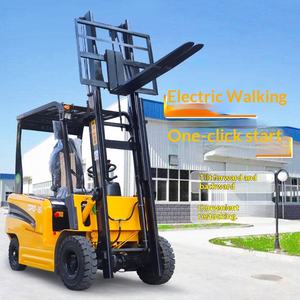 2 Apiladores Hidráulicos Pequeños de 1 Tonelada con Tracción en las Cuatro Ruedas y Nueva Energía - Product Image 1