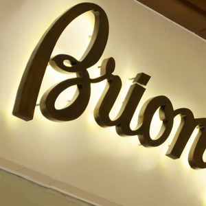 Letreros de letras iluminados Led de Metal de acero inoxidable para edificio al aire libre, letrero retroiluminado de tienda de acrílico impermeable 3D personalizado - Product Image 4