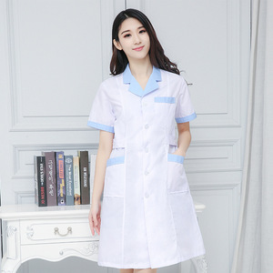 Divisa Medica da <span class=keywords><strong>Infermiera</strong></span> a Maniche Corte, Set Camice Ospedaliero per Donne, Giacca da Lavoro, Camicia per Salone di Bellezza e Fitness - Product Image 1