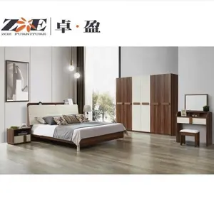 Meubles de chambre en aluminium moderne, prix en europe, meilleur taille king, dimensions de lit pour garçons, 02