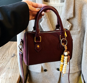 Bolso de Mano de Diseño Lujoso para Dama, Estilo Vintage, en PU, con Cadena, Cierre de Cremallera, Duradero y Portátil - Product Image 2