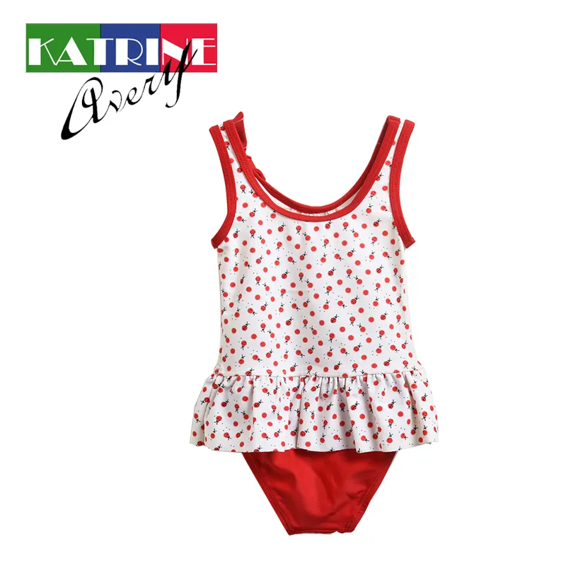 2023 New Girls One-Piece Swimsuit Girls Cute Swimsuit Children Infant Swimming