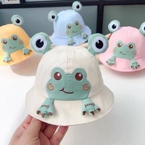 Chapeau Bob Bébé Tendance : Protection Solaire Style Mignon, Motif Animalier Dessin Animé, Idéal Plage et Extérieur pour Tout-petits - Product Image 1