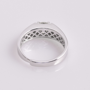 Anello di Alta Qualità per Uomo Gay Placcato Oro 18k con Zirconia Cubica Anelli in Argento Sterling con Gemme Gioielli Anello con Zirconia Cubica per Uomo - Product Image 4