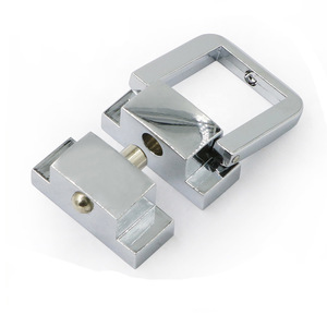 Zinc Alloy Square Lock Gold Polished For Toolbox Wine Cigar <b>Box</b> <b>Lockable</b> - Product Image 3