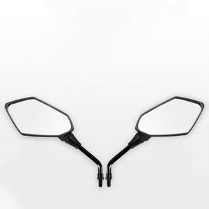 กระจกมองหลังจักรยานแบบปรับได้ ป้องกันการสั่นสะเทือน กระจกนูน หมุนได้ <span class=keywords><strong>360</strong></span> องศา สำหรับมอเตอร์ไซค์ - Product Image 1