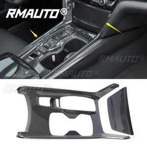 Couvercle de panneau de boîte de vitesses de la console centrale de la voiture en fibre de carbone pour Honda Accord 10e génération 2018-2021 Version essence/Version hybride - Product Image 2