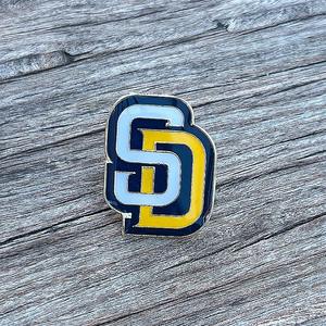 Badge de baseball Boston Red Sox New York Yankees Los Angeles Dodgers Badge en métal électro-plaqué Bouton Broche Aimant Blue <span class=keywords><strong>Jay</strong></span> Bird - Product Image 3