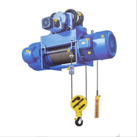Nouvelle grue électrique portable à câble en acier 220V/380V 10 tonnes avec télécommande