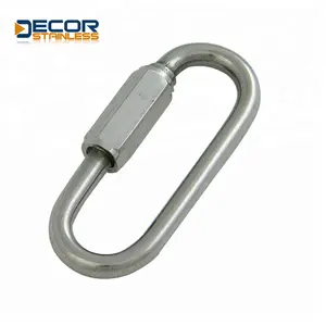 Ss304 Or Ss316 High Quality Rigging Hardware Wide Jaw Quick Link High Strength 304/316 Stainless Steel Good-quality