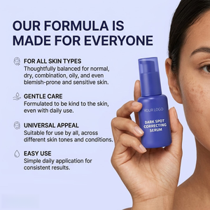 Sérum Visage Anti-Taches Niacinamide Acide Glycolique Estompe les Taches Solaires et la Décoloration Atténue les Marques Post-Acné Unifie le Teint 100ml OEM - Product Image 6