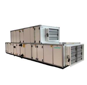 Para Holtop HVAC Solution Unidad de manejo de aire de ahorro de energía para equipo de clima de pasillo escolar Recuperación de calor para uso hospitalario Metal - Product Image 6