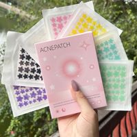 357 Parches Hidrocoloides Invisibles para Acné en Forma de Estrella, en Caja de Papel, para Todo Tipo de Piel