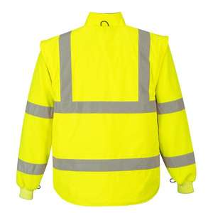 PORTWEST - S427YERXS Veste jaune trafic 7-en-1 haute visibilité-EAN 5036108228744 HI-VIS WORKWEAR - Product Image 2