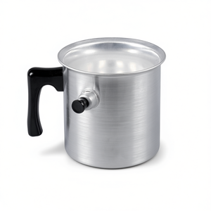 หม้อต้มน้ำอะลูมิเนียม 1 ลิตร 13 ซม. พร้อมหูจับสำหรับนึ่ง - Product Image 2