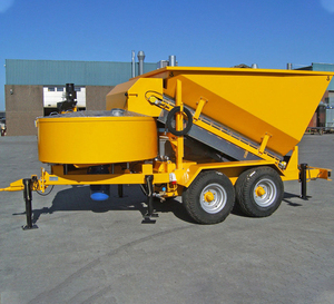 Impianto Mobile di <span class=keywords><strong>Betonaggio</strong></span> da 25m3/h a 50m3/h, Impianto di Miscelazione del Calcestruzzo Pronto all'Uso in Vendita - Product Image 1