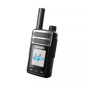 Radio portable BinQi BQ338 4G LTE avec batterie rechargeable, écran LCD, pour usage extérieur sur réseau public - Product Image 1