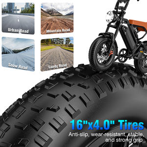 Bicicleta Eléctrica Retro 1200W Peak, Pedidos al por Mayor, <span class=keywords><strong>Precio</strong></span> OEM/ODM, Programas de Empaque Personalizado para Socios de Distribución Global - Product Image 5