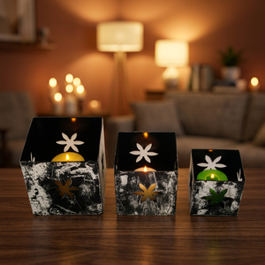ชุดเชิงเทียนเหล็ก 3 ชิ้น - Product Image 2
