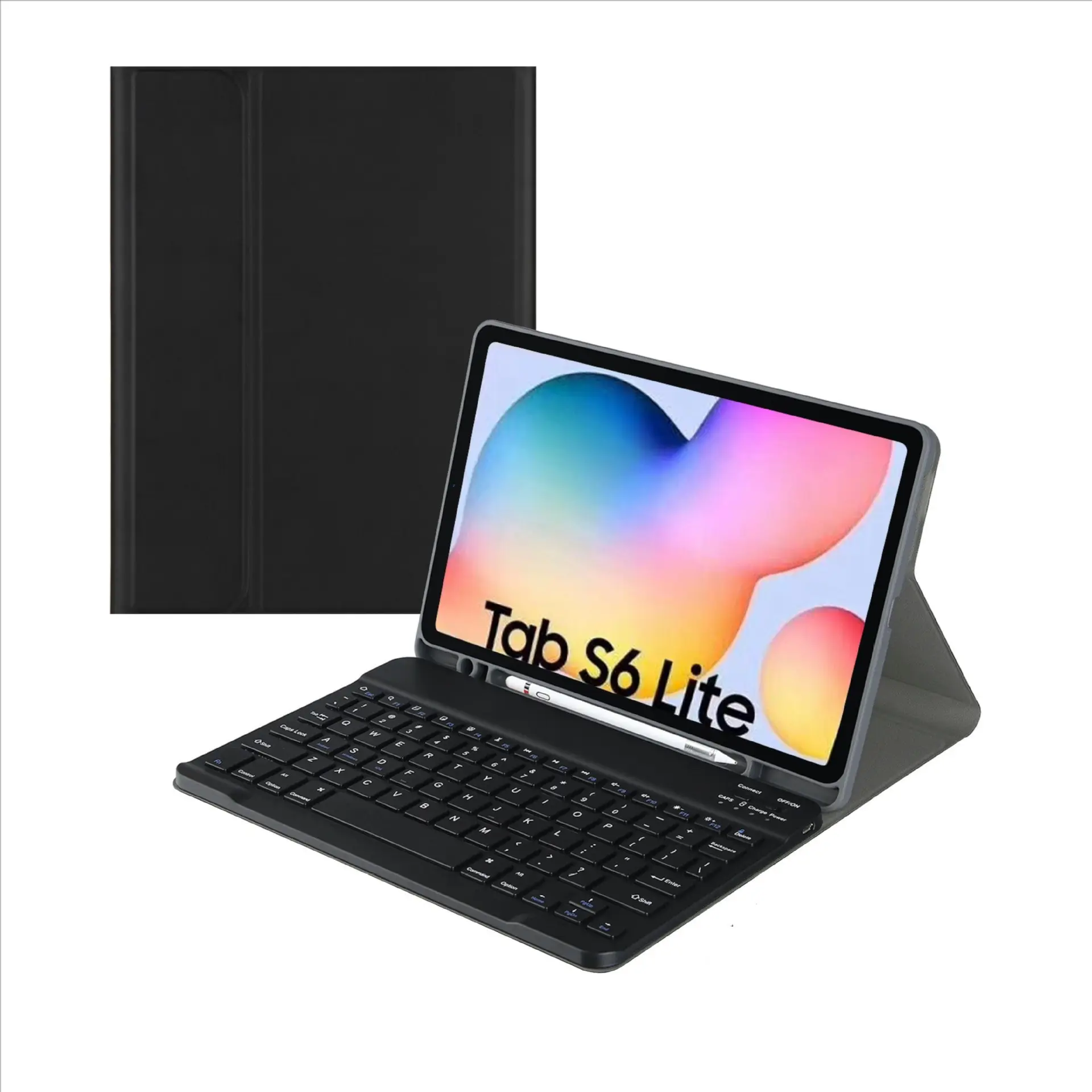 Wireless Detachable Keyboard Pencil Holder PU Leather Case For Samsung Galaxy Tab S7 Plus SM T970 T976B Folio Flip Tablet Cover