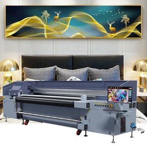 2500 lớn Định dạng căng Trần kỹ thuật số lai máy in UV hình nền xe máy in nhãn dán - Product Image 5