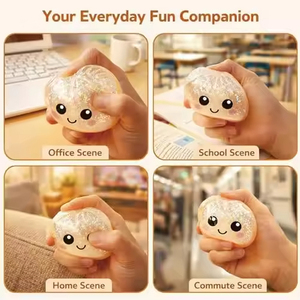 Glitter Dumpling <b>Squishy</b> - Random Glitter Dumpling Box, 10 Colors Dumplings <b>Squishy</b> Toy, More Surprises (Random-4PCS) - Product Image 6