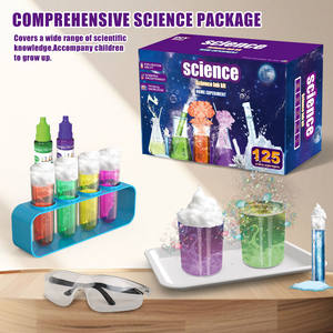 Kit de laboratorio de ciencias STEAM Juguetes para niños Juguete educativo temprano Kit de experimentos de <span class=keywords><strong>ciencia</strong></span> Regalo de Química sorpresa - Product Image 4