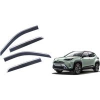 Deflectores de Ventana Laterales para Toyota LC200 2008-2019 Protector de Lluvia Accesorios de Coche
