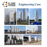 CJSE Surprise Price 15 Cbm Réservoir de liquide d'azote Réservoir d'oxygène cryogénique et de Co2 à vendre