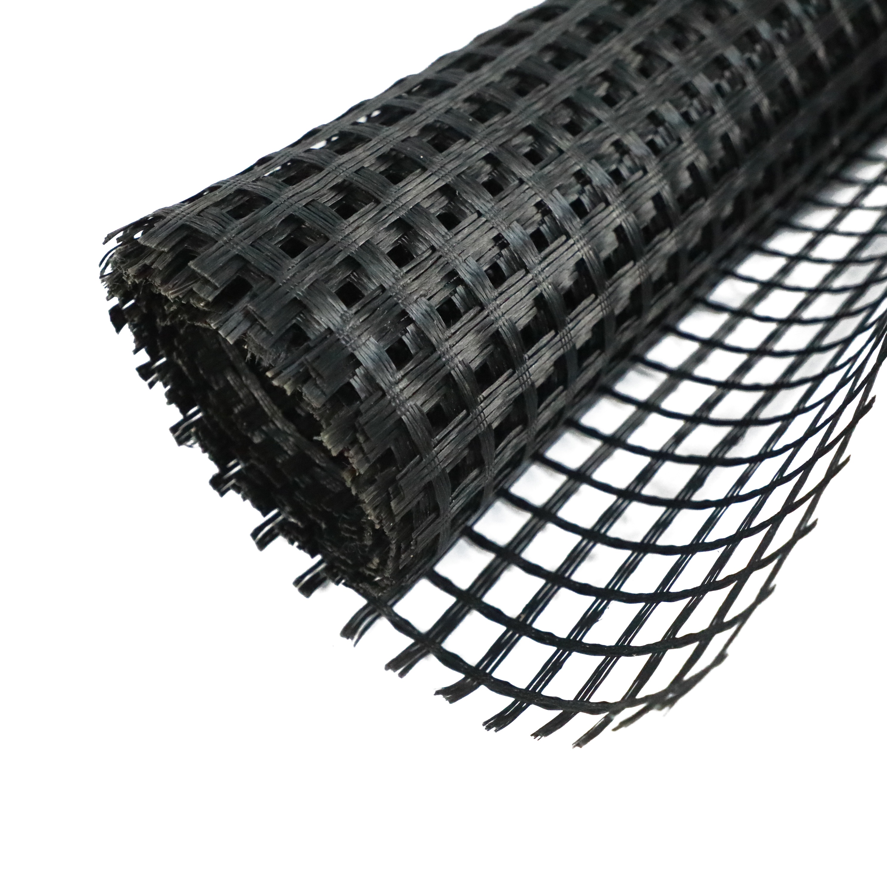 Đường Geogrids Sợi Thủy Tinh Hai Trục Geogrid 50/50Kn Cho Đường Tăng Cường