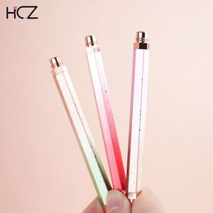 Personnalisation complète, nouveaux pinceaux à ongles hexagonaux antidérapants, entièrement métalliques, à double tête, détachables, colorés - Product Image 5