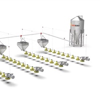 Ligne d'alimentation automatique pour volailles AGRIESO |   Équipement d'alimentation pour élevages de poulets
