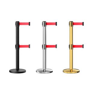 เทปกั้นคิวแบบพกพาขาตั้งเสาคิวทำจากสเตนเลสสตีล - Product Image 6