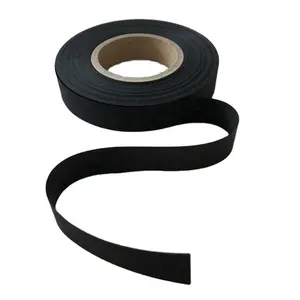 China, el proveedor de mejor venta de alta calidad de color negro caliente impermeable TPU sellado de costura de cinta de tela recubierta de pu