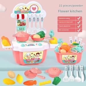 Mini <span class=keywords><strong>cuisine</strong></span> pour enfants, ensemble de jeu de <span class=keywords><strong>simulation</strong></span> de <span class=keywords><strong>cuisine</strong></span> avec aliments factices, jouet éducatif pour les tout-petits, filles et garçons, cadeau - Product Image 6