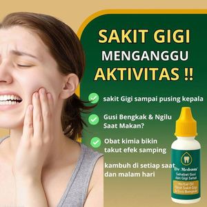 South Moon 100% Alami Pereda Nyeri Gusi Instan Perawatan Gusi yang Melepuh Perbaikan Gusi Nyeri Gigi Obat Tetes Pereda Nyeri Gusi - Product Image 3