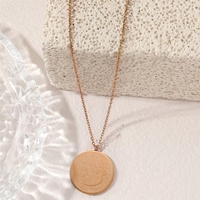 Colliers de mode en acier inoxydable avec verset religieux islamique arabe Allah Ayatul Kursi pour hommes et femmes, inspirés du Coran