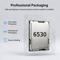 Prosesor CPU New Gold 6530 32C 2.1 hingga 4.0GHz 160MB TDP 270W DDR5 Stok Massal PCIe 5.0 Prosesor Server Database Komputasi Cloud