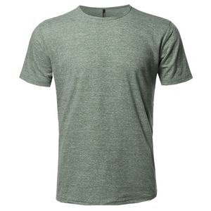 T-shirt à col rond de couleur unie Design personnalisé Jersey de haute qualité Tissu tissé à manches courtes Plus Size (4XL) Respirant Résistant à la chaleur - Product Image 6