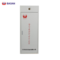 Promotion : Système d'extinction d'incendie en armoire Baoan FM200 2.5MPa avec cylindre flexible en acier inoxydable rouge pour installations électriques et bases de communication