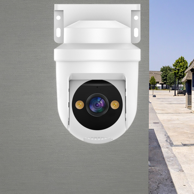 Factory Produced Brand New 4MP HD Two Way Voice Intercom Night Vision Cloud Storage WiFi Home Security PTZ Security Camera CMOS