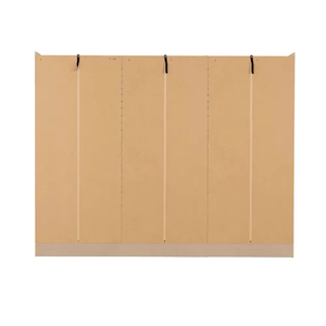 Flat Pack Modern Multi Space Storage Mirror <strong>Wardrobe</strong> <strong>UK</strong> Bedroom Furniture Design <strong>Cheap</strong> Wholesale - Product Image 5