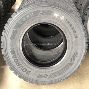 ยางรถบรรทุกโดว์โรด บอสเวย์ เซฟรัน รุ่นใหม่ แบบไม่มียางใน ขนาด 12R22.5 315/80R22.5 295/80R22.5 ยางเรเดียล ผลิตในประเทศไทย รับประกัน 150000 กม. - Product Image 6