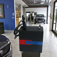 Chargeur rapide portable haute vitesse 380 VCA triphasé 50/60 Hz avec sortie 19,5 kW, protection IP20 <65 dB pour véhicules électriques, camions et camping-cars