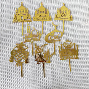 Adorno redondo para pastel de feliz cumpleaños, decoración de acrílico transparente para pastel de One Oh, para bebé, boda, Navidad, Halloween, Año Nuevo - Product Image 5