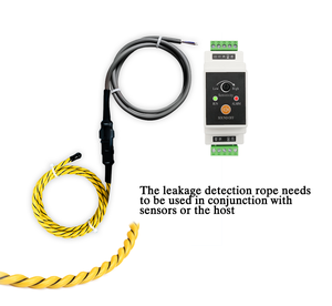 เซ็นเซอร์ตรวจจับการรั่วไหล ศูนย์ข้อมูล เครื่องตรวจจับเชือก <span class=keywords><strong>Modbus</strong></span> <span class=keywords><strong>RS485</strong></span> สัญญาณเตือนการรั่วไหล อุปกรณ์ตรวจสอบสภาพแวดล้อม IoT - Product Image 3